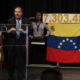 El líder opositor venezolano Edmundo González Urrutia habla frente a simpatizantes en una concentración de apoyo este miércoles, en el Centro de Convenciones Atlántico Pacífico en la Ciudad de Panamá (Panamá). EFE/ Bienvenido Velasco