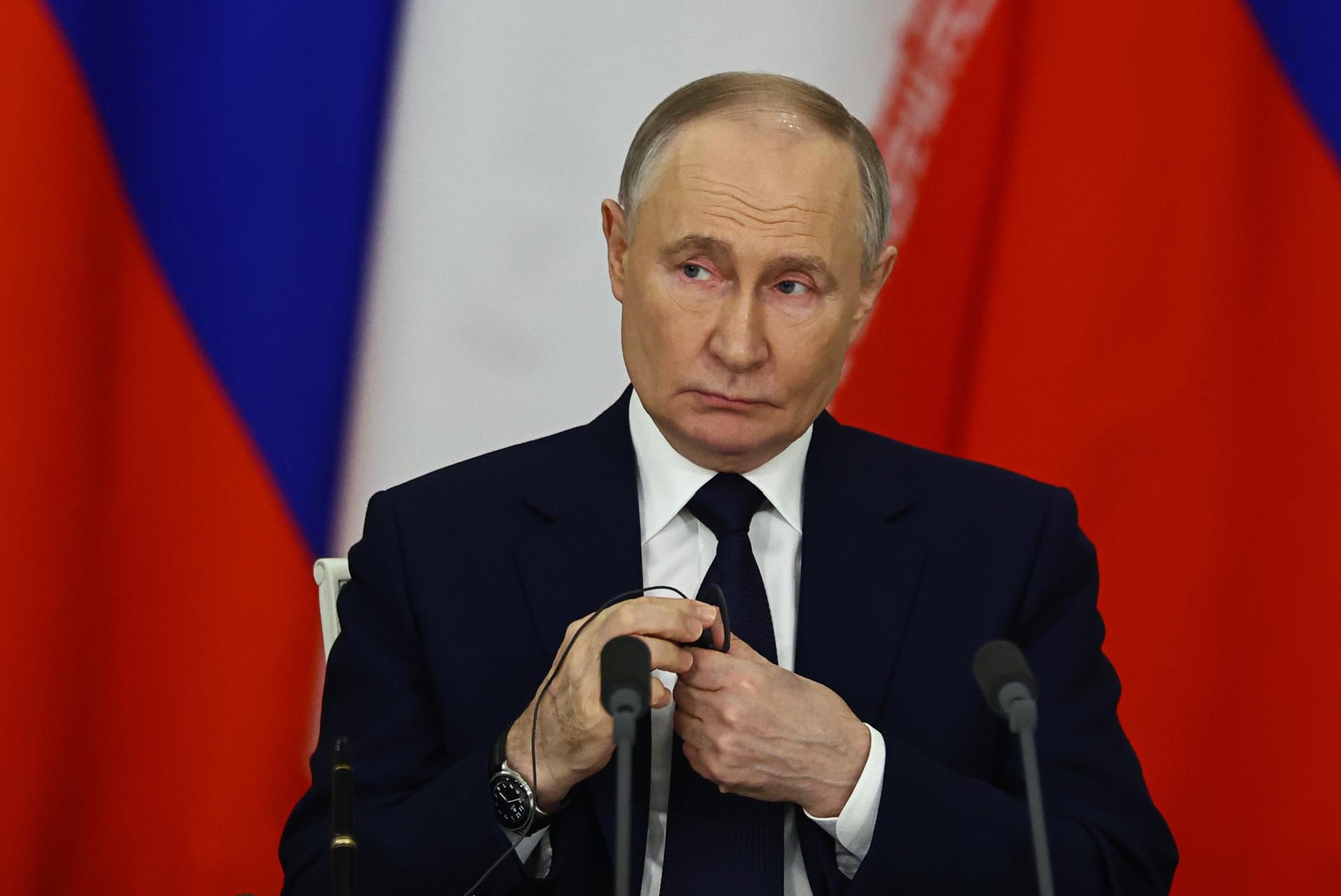 Presidente Vladimir Putin. EFE/EPA/EVGENIA NOVOZHENINA / POOL