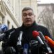 Zagreb (Croatia), 12/01/2025.- El actual presidente y candidato a renovar el cargo, Zoran Milanovic, comparece ante la prensa en la jornada de elecciones presidenciales en Croacia EFE/EPA/ANTONIO BAT