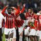 Los jugadores del Milan celebran su victoria en la Supercopa de Italia ante el Inter de Milán. EPA/STRINGER