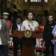 Fotografía de la vicepresidenta de Guatemala, Karin Herrera. EFE/ Mariano Macz.