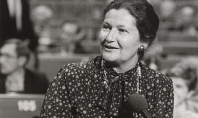 Simone Veil en una foto de 1984 cedida por el Parlamento Europeo. EFE/PARLAMENTO EUROPEO/nr/Solo uso editorial