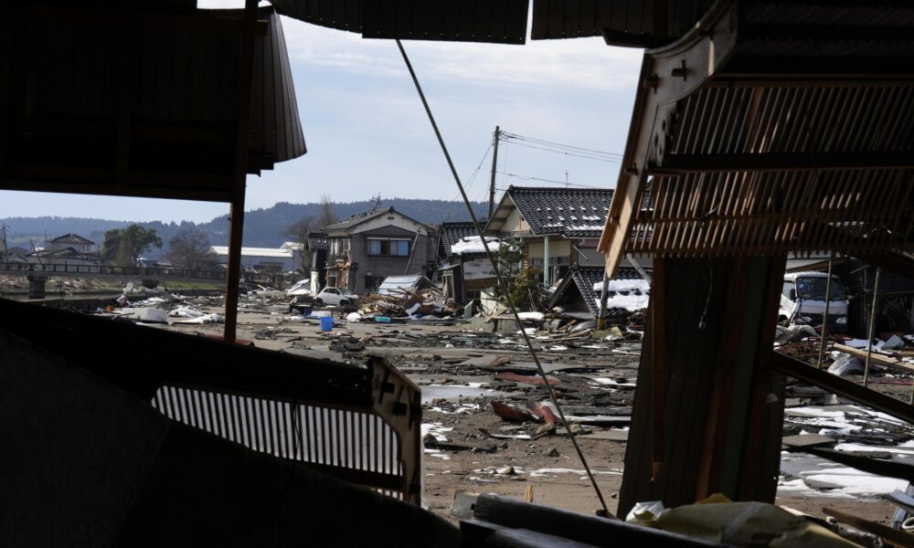 Imagen de archivo de enero de 2024 en Suzu, Ishikawa Prefecture, Japón. EFE/EPA/FRANCK ROBICHON