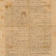 Fotografía cedida por Sotheby's donde se muestra una copia de la Declaración de Independencia que fue impresa en 1776 en un periódico de New Hampshire. EFE/ Sotheby's