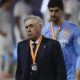 El entrenador del Real Madrid Carlo Ancelotti tras perder la final de la Supercopa de España de fútbol entre el Real Madrid y el FC Barcelona, en Yeda, Arabia Saudí. EFE/ Alberto Estévez