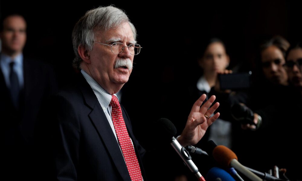 Imagen de archivo del exasesor de Seguridad Nacional de la Casa Blanca, John Bolton. EFE/ Paolo Aguilar