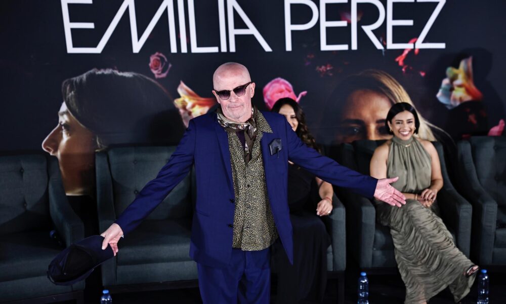 El director francés Jacques Audiard participa en una rueda de prensa de la película ‘Emilia Pérez’, este miércoles en Ciudad de México (México). EFE/Sáshenka Gutiérrez