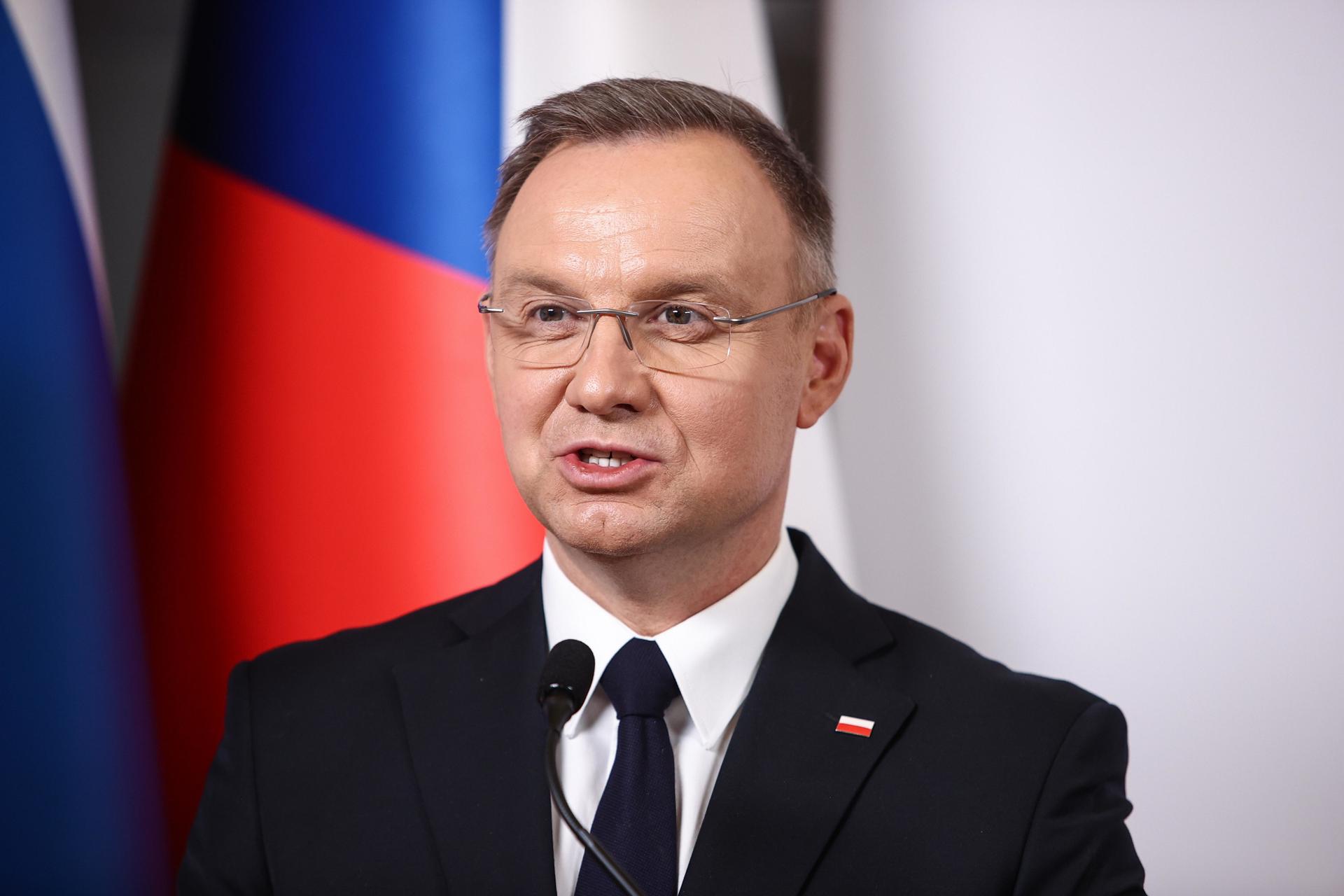 Imagen de Archivo del presidente de Polonia, Andrzej Duda.
EFE/EPA/JAREK PRASZKIEWICZ POLAND OUT