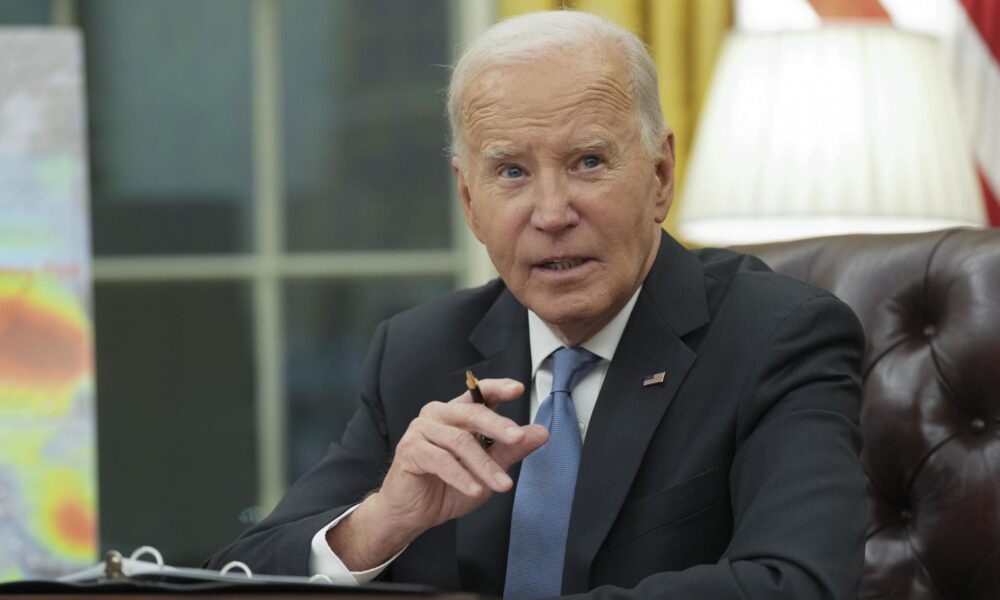 El presidente de Estados Unidos, Joe Biden. EFE/EPA/CHRIS KLEPONIS / POOL