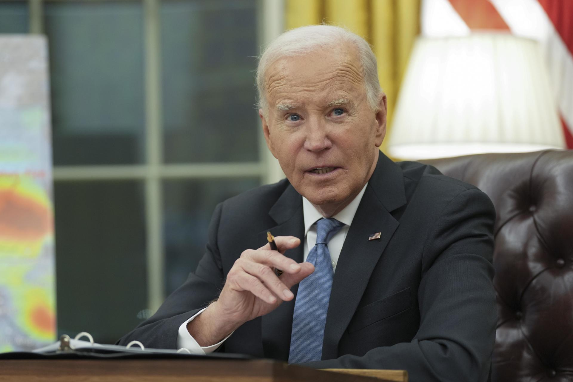 El presidente de Estados Unidos, Joe Biden. EFE/EPA/CHRIS KLEPONIS / POOL