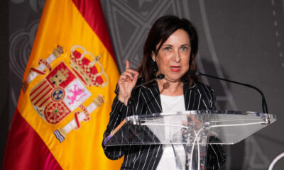 Imagen de archivo de la ministra española de Defensa, Margarita Robles. EFE/ Borja Sanchez-trillo