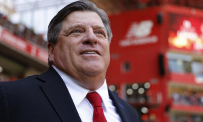 Fotografía de archivo del entrenador mexicano Miguel Herrera. EFE/Alex Cruz ARCHIVO