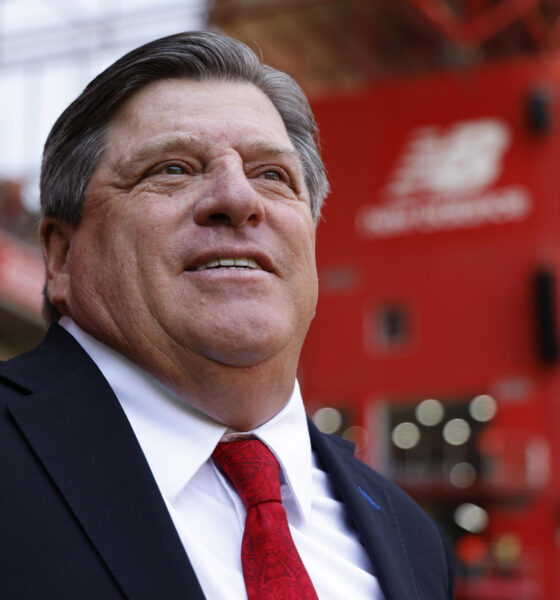 Fotografía de archivo del entrenador mexicano Miguel Herrera. EFE/Alex Cruz ARCHIVO