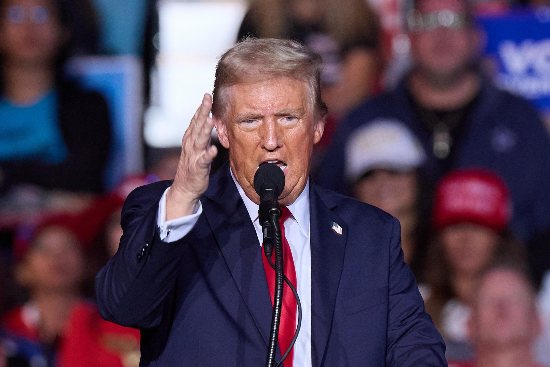 El presidente electo de Estados Unidos, Donald Trump, en una foto de archivo. EFE/EPA/ALLISON DINNER