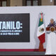 La presidenta de México, Claudia Sheinbaum, participa en una rueda de prensa este martes, en el Palacio Nacional de la Ciudad de México (México). EFE/ Mario Guzmán