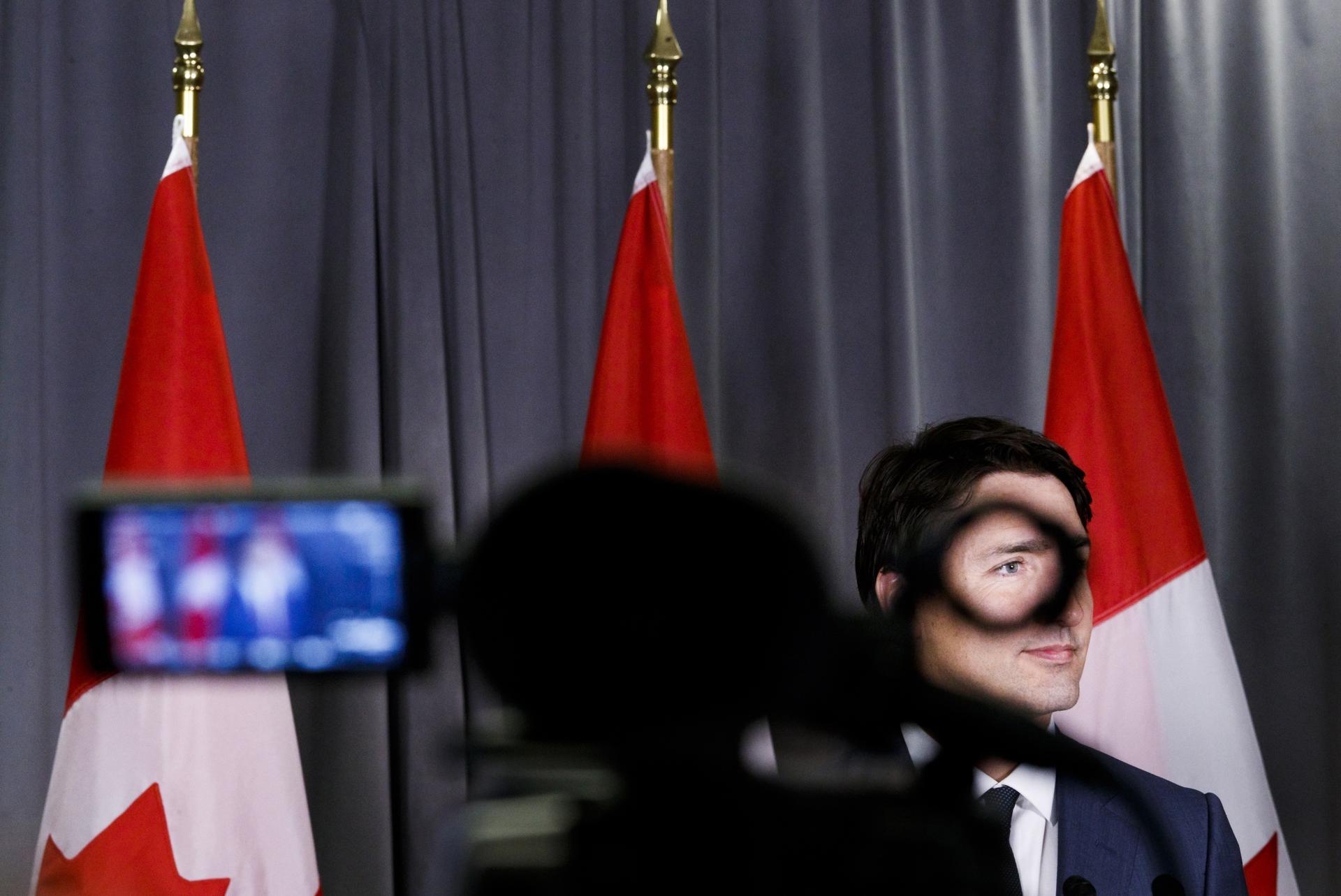 Imagen de archivo del primer ministro de Canadá Justin Trudeau. EFE/JUSTIN LANE