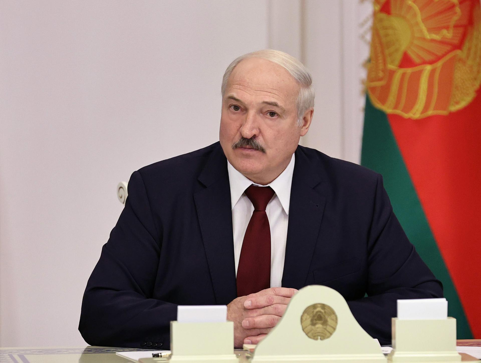 Imagen de archivo del presidente bilerruso, Alexander Lukashenko. EFE/EPA/SERGEI SHELEG / BELTA POOL MANDATORY CREDIT[MANDATORY CREDIT]