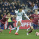 Álvaro Rodríguez, en el partido contra el Pontevedra. EFE/ Lavandeira Jr