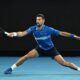 Novak Djokovic durante su duelo del abierto de Australia ante Jiri Lehecka. EFE/EPA/JAMES ROSS AUSTRALIA AND NEW ZEALAND OUT