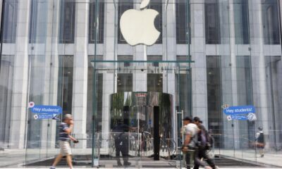 Fotografía de archivo de una tienda de Apple en Nueva York(EE.UU.). EFE/EPA/SARAH YENESEL