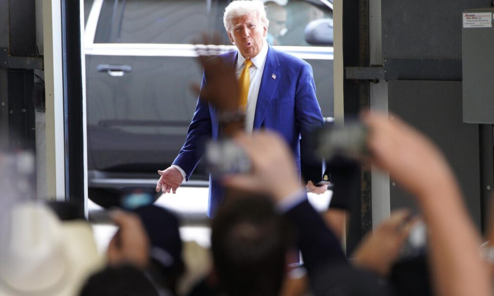 Foto de archivo del presidente electo de EE.UU. Donald J. Trump. EFE/EPA/DUSTIN SAFRANEK