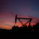 Fotografía de archivo de un balancín extractor de petróleo en el Lago de Maracaibo (Venezuela). EFE/ Henry Chirinos