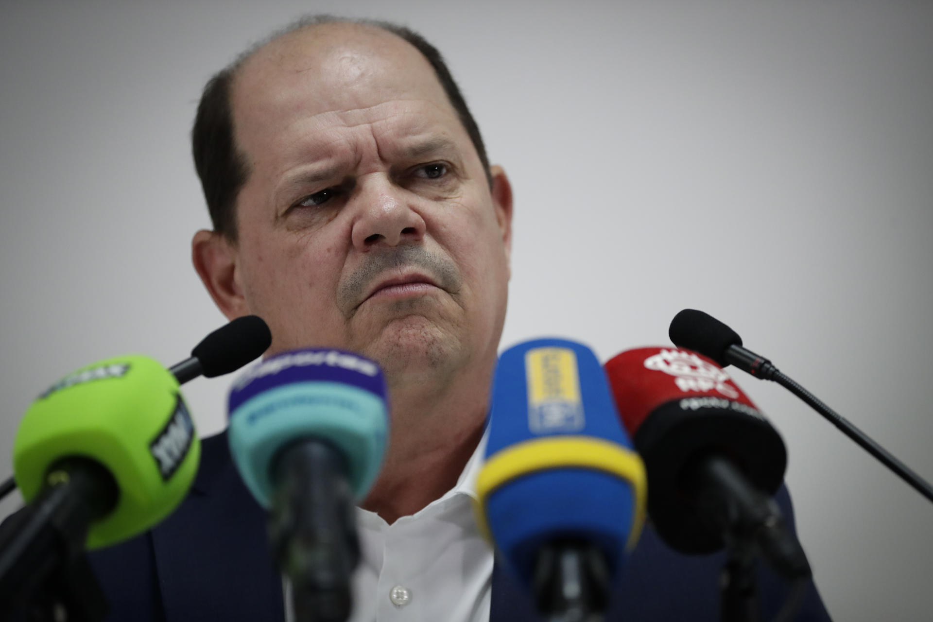 Fotografía de archivo del presidente de la Federación Panameña de Fútbol (Fepafut), Manuel Arias. EFE/ Bienvenido Velasco