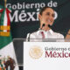 Fotografía cedida por la Presidencia de México de la mandataria mexicana, Claudia Sheinbaum, durante una gira de trabajo en el municipio de Chinantla este domingo, en el estado de Puebla (México). EFE/Presidencia de México/SOLO USO EDITORIAL/ NO VENTAS/SOLO DISPONIBLE PARA ILUSTRAR LA NOTICIA QUE ACOMPAÑA(CRÉDITO OBLIGATORIO)