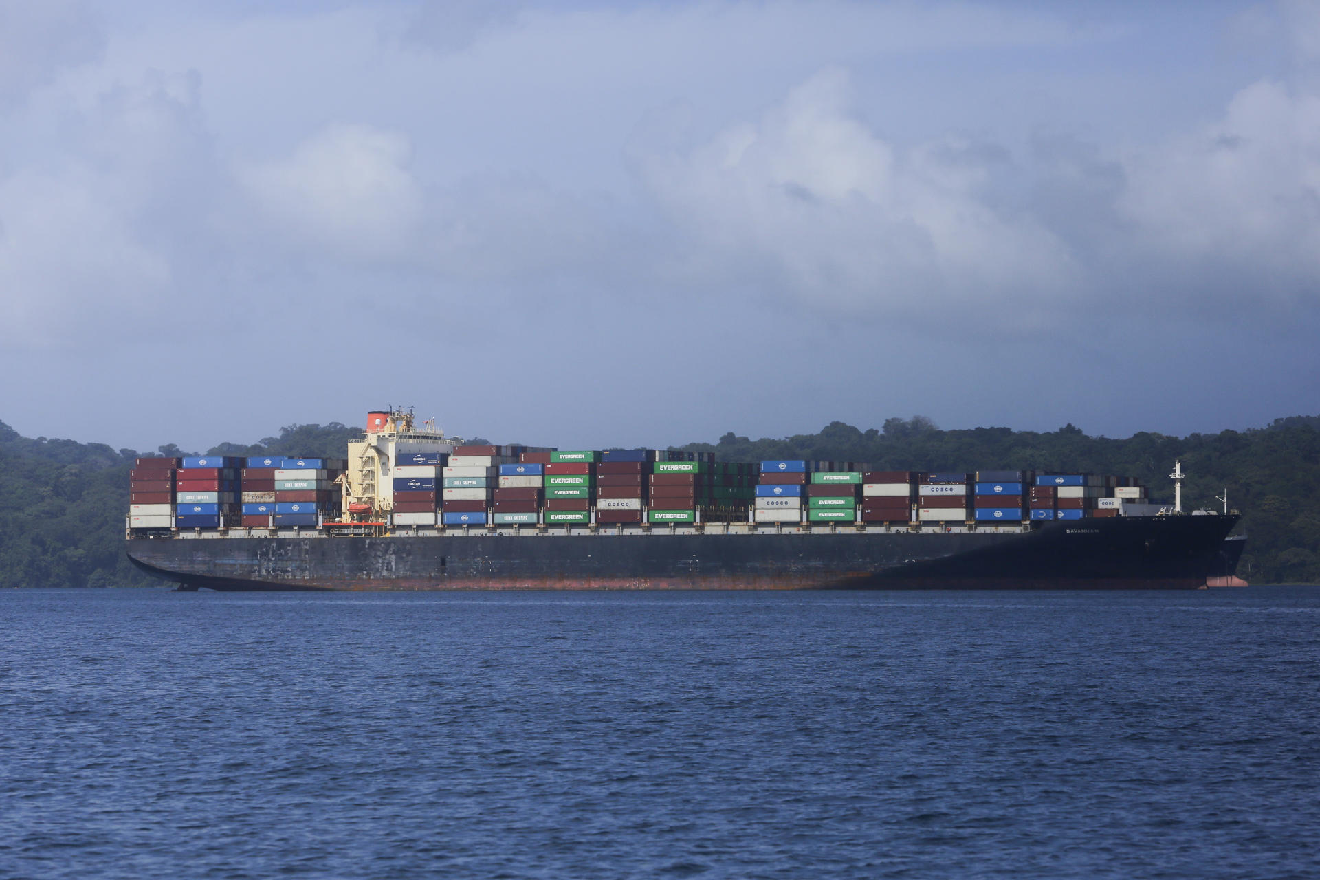 Fotografía del Canal de Panamá. EFE/ Carlos Lemos