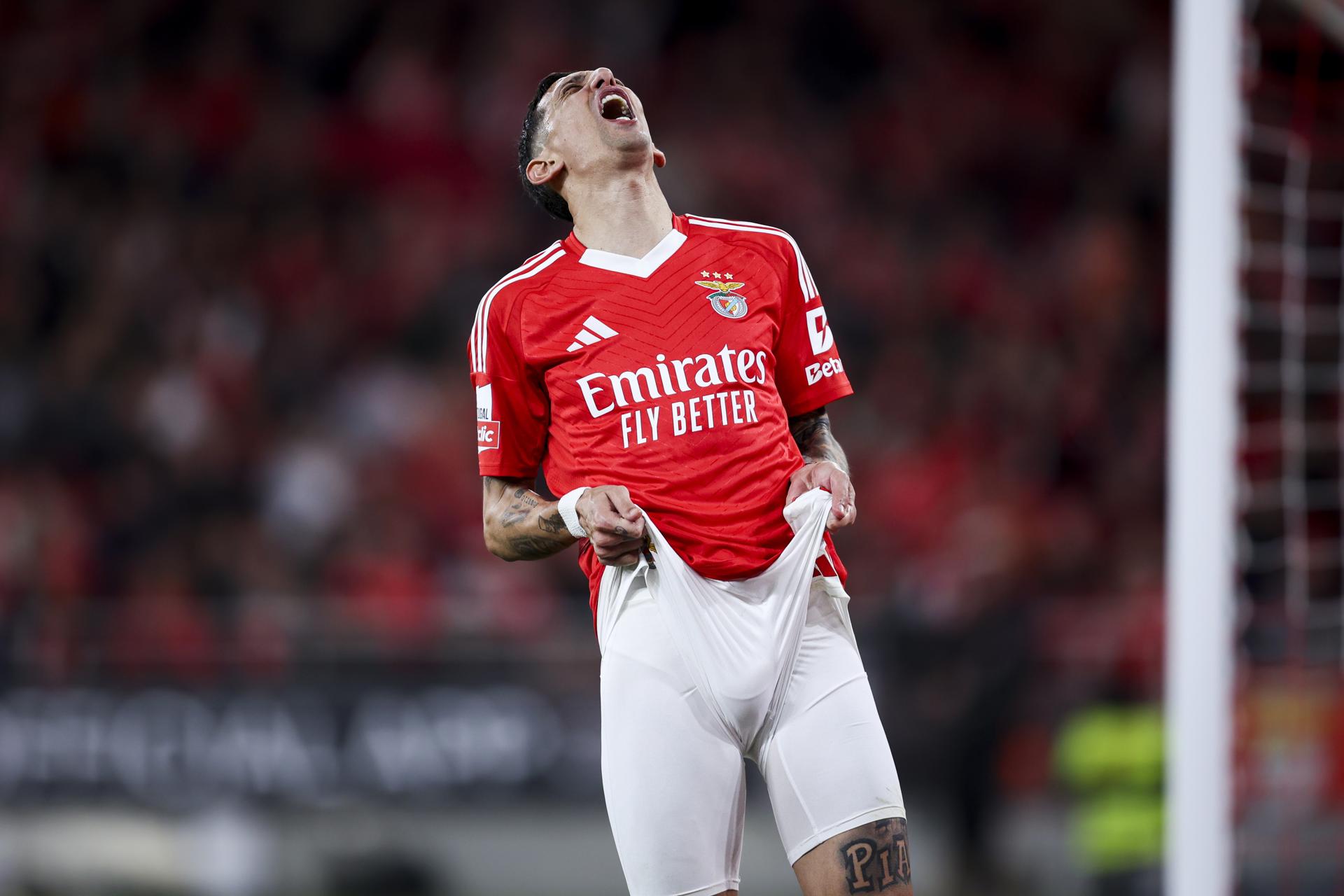 El delantero argentino del Benfica Ángel di María EFE/EPA/FILIPE AMORIM/Archivo