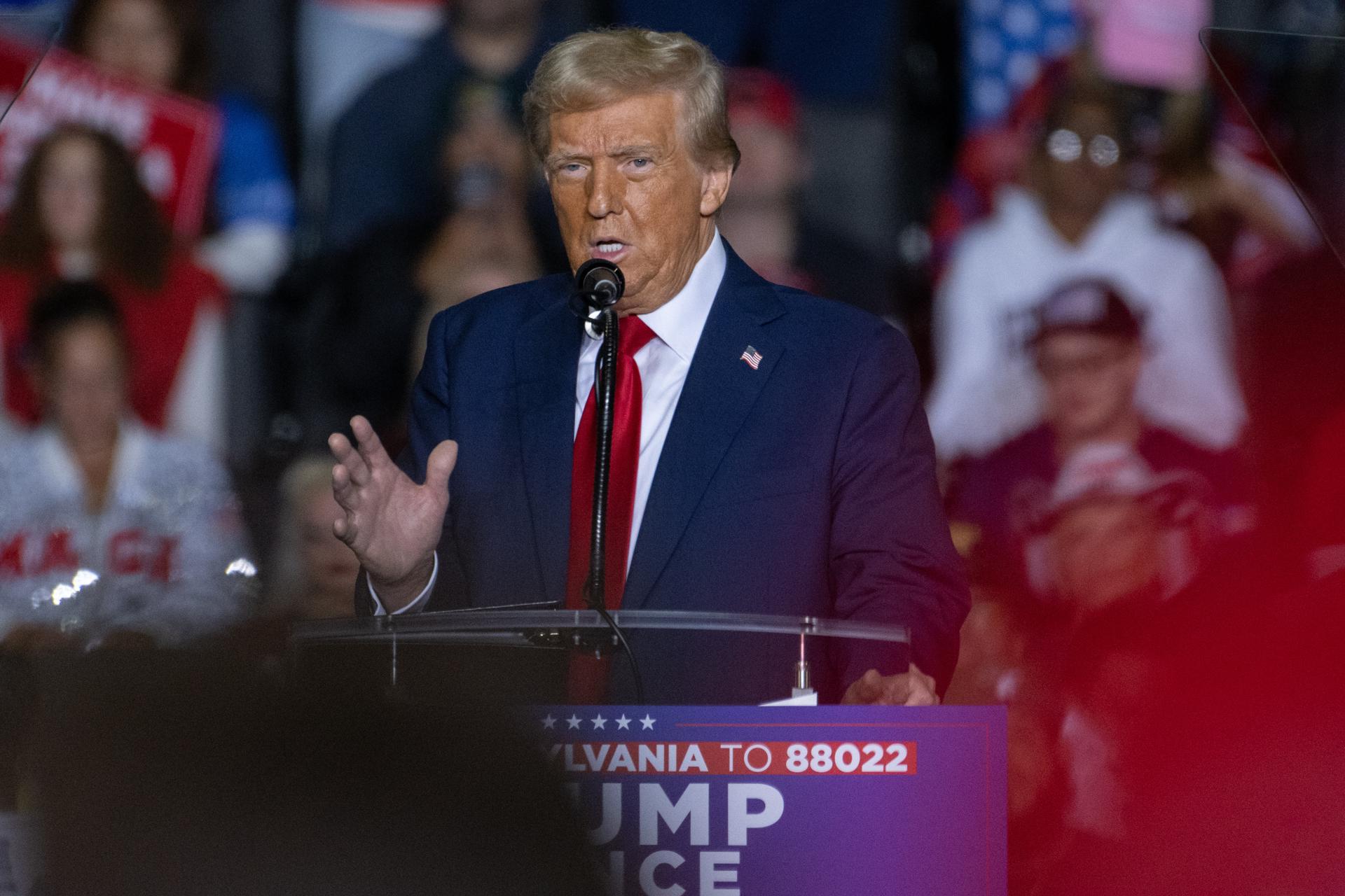 Fotografía de archivo del presidente electo de EE.UU., Donald J. Trump. EFE/EPA/DAVID MUSE