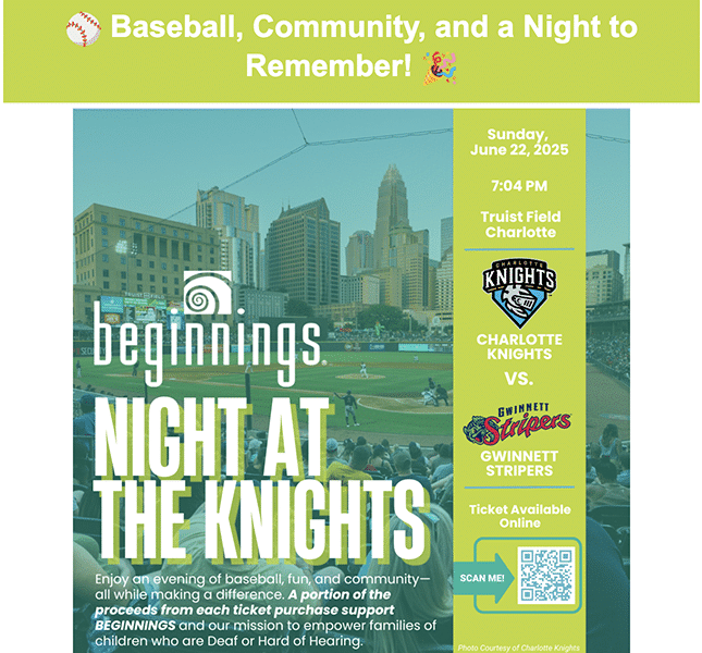 Noche de BEGINNINGS con los Charlotte Knights