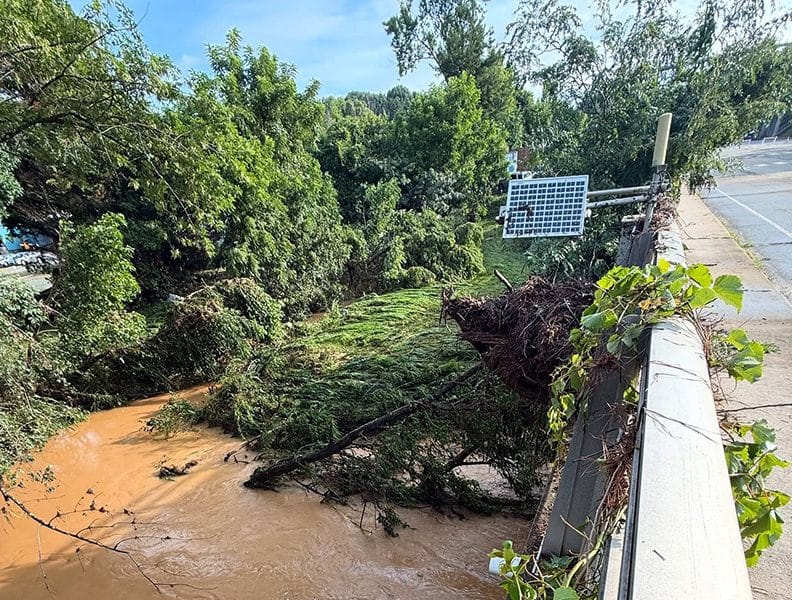 Inundaciones históricas sacuden Chapel Hill