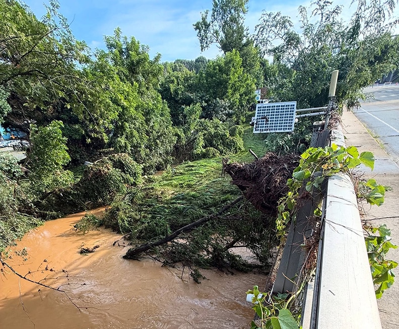 Inundaciones históricas sacuden Chapel Hill