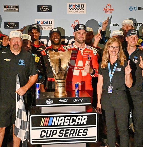 Shane van Gisbergen triunfa en Chicago