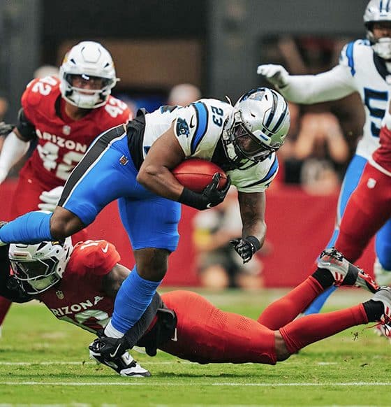 Carolina Panthers pierden 27-22