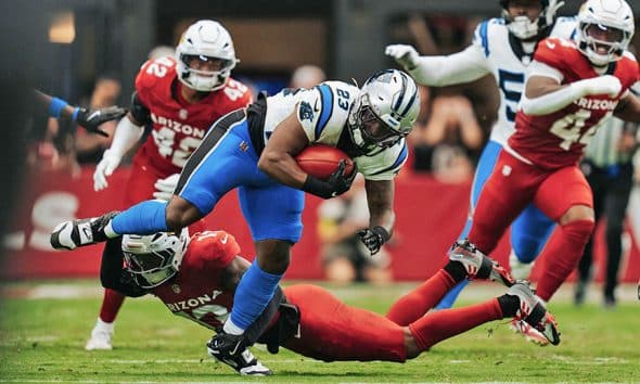 Carolina Panthers pierden 27-22
