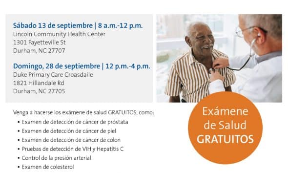 Ofrecen exámenes gratuitos de cáncer de próstata