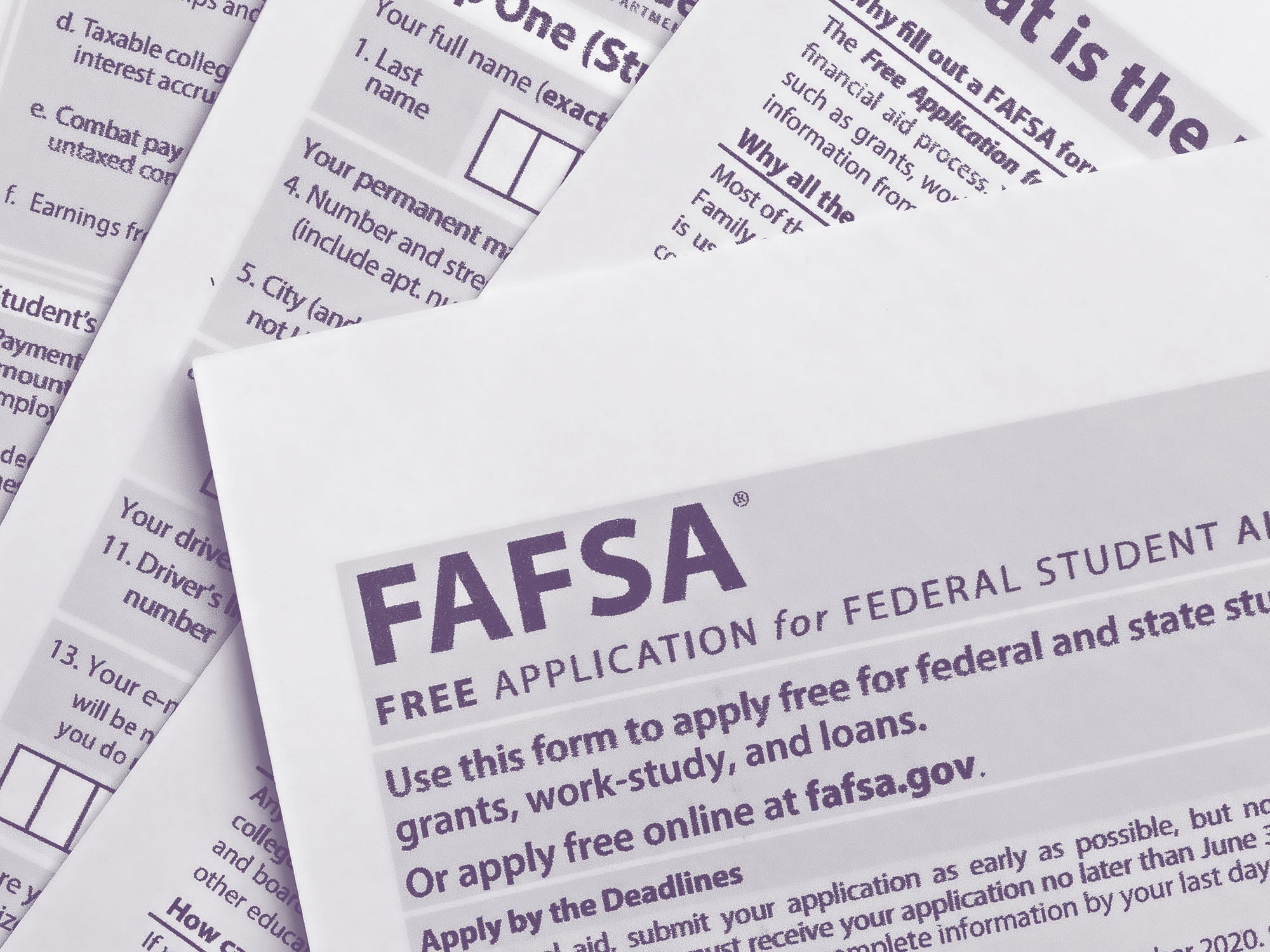 Te ayudarán a completar su FAFSA gratis