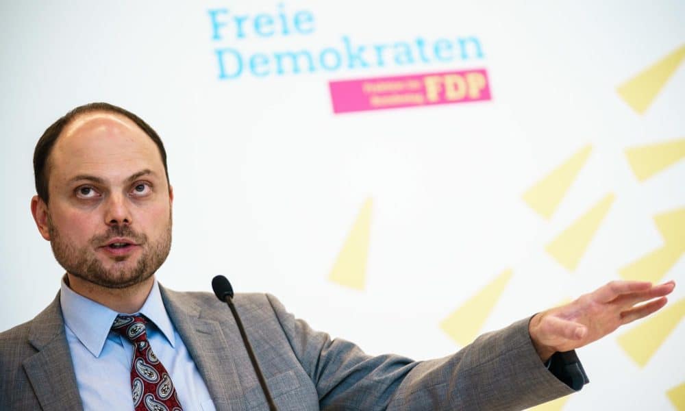 Foto de archivo del opositor ruso Vladímir Kara-Murzá (08/09/2020). EFE/EPA/CLEMENS BILAN