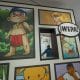 Fotografía del 10 de octubre de 2025 de la exposición "¡Wepa! Puertorriqueños en el mundo de los comics!", en la Biblioteca Publica de Nueva York (EE.UU.). EFE/ Angel Colmenares