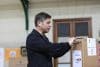 El gobernador de la provincia de Buenos Aires, Axel Kicillof vota este domingo, en La Plata (Argentina). EFE/ Demian Alday Estevez