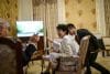 La cumbre entre el presidente de Estados Unidos, Donald Trump, y la nueva primera ministra de Japón, Sanae Takaichi, empezó unos minutos tarde este martes porque ambos se encontraban viendo un partido de béisbol en el que participa el jugador japonés Shohei Ohtani. EFE/ Cuenta oficial de la red X de la Casa blanca // SOLO USO EDITORIAL/SOLO DISPONIBLE PARA ILUSTRAR LA NOTICIA QUE ACOMPAÑA (CRÉDITO OBLIGATORIO)
