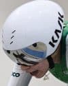 Yareli Acevedo, de México, reacciona al ganar en la carrera por puntos femenina este domingo en el Campeonato del Mundo de Ciclismo de Pista en Chile. EFE/Osvaldo Villarroel