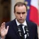 El primer ministro saliente francés, Sebastien Lecornu, hace una declaración en Matignon (sede del gobierno) en París, el 6 de octubre de 2025. EFE/EPA/STEPHANE MAHE / POOL MAXPPP OUT