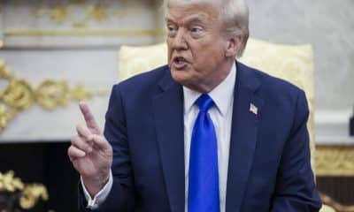 Foto de archivo del presidente de Estados Unidos Donald Trump. EFE/SHAWN THEW