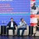 Desde la izquierda la consultora externa chilena Daniela Sugg; el doctor José Pérez; doctor Cristian Gallo, y la líder de Link para Roche Latinoamérica, Veronique Billia, participan en el primer día del Roche Press Day este martes, en Ciudad de México (México). EFE/ Sáshenka Gutiérrez
