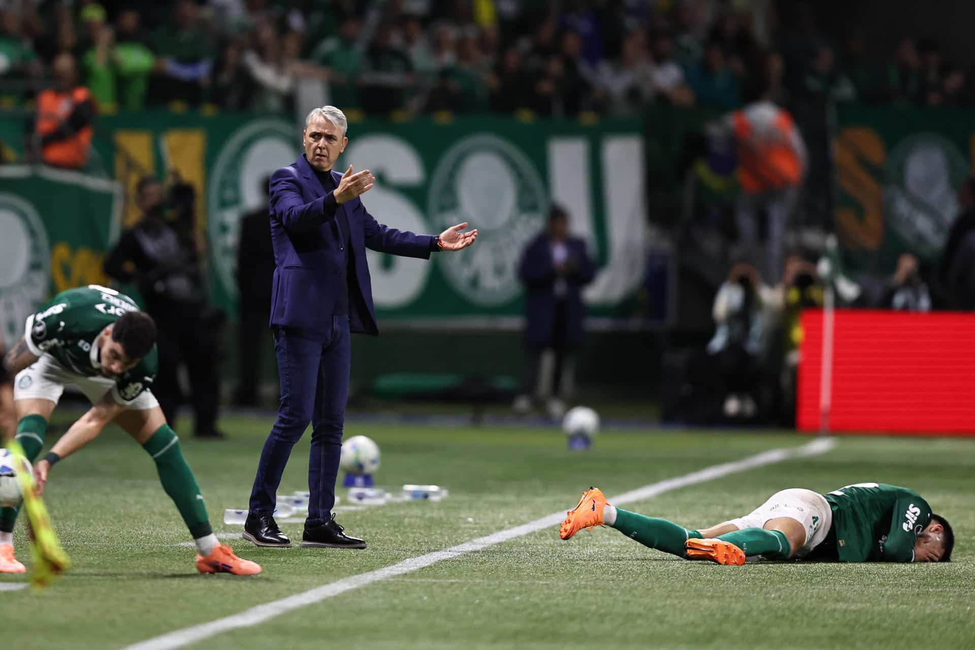 El entrenador de Liga de Quito, Tiago Nunes. EFE/Isaac Fontana