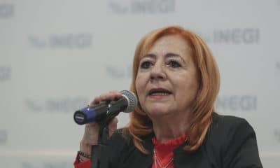 La presidenta de la Comisión Nacional de los Derechos Humanos (CNDH), María del Rosario Piedra Ibarra, habla durante una conferencia de prensa. Imagen de archivo.EFE/ Isaac Esquivel