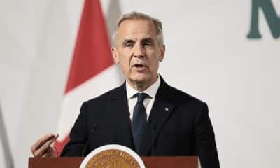 El primer ministro de Canadá, Mark Carney, habla en una rueda de prensa. Imagen de archivo. EFE/ José Méndez